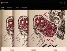 Tablet Screenshot of monsterworship.com